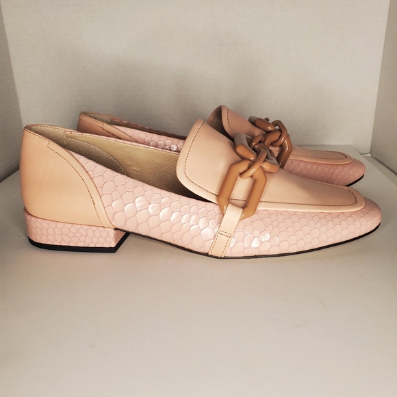 Louis et Cie pink buckle leather loafers - Picture 5 of 11